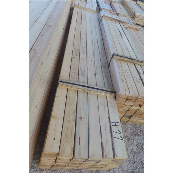 54 2"x4" x 12' Dimensional Lumber