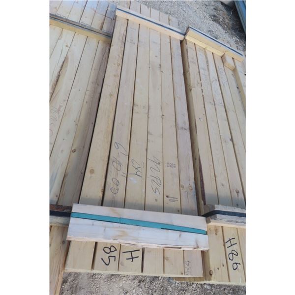 42 2"x4" x 6'-10" Dimensional Lumber