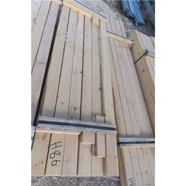 50 2"x4" x 6' Dimensional Lumber