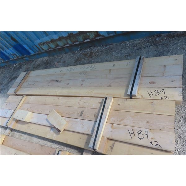 15 2"x6" x 9'-1" to 9'-9" Dimensional Lumber