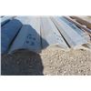 Image 4 : 3 New Metal Ridge Cap – Light Grey, 10' Long
