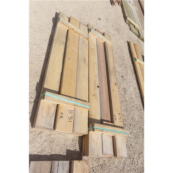 18 2"x8" x 6'-3" to 7'-4" Dimensional Lumber