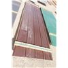 Image 1 : Sheet Metal – Brown, 3' x 12.5' – Qty 4 Sheets (approx 150 sq ft)
