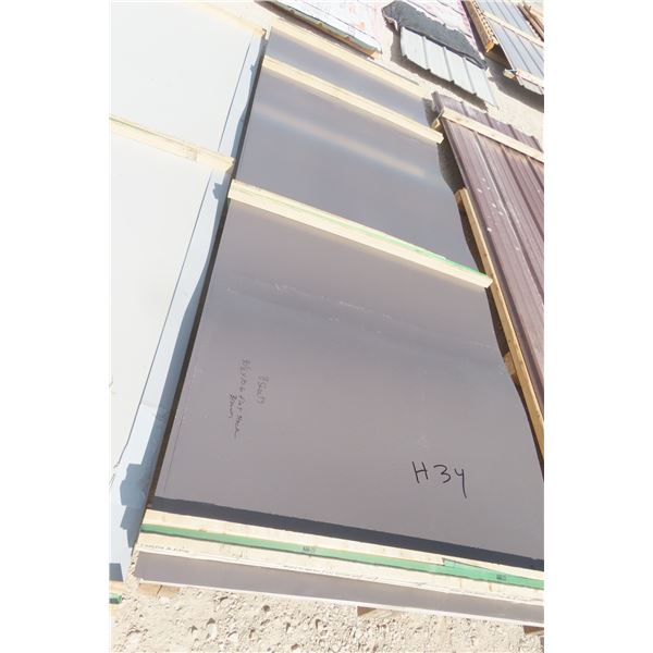 8 Thin Sheet Metal – Grey, 40½" x 10'-6"