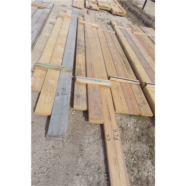 13 2"x8" x 12' to 20' Dimensional Lumber
