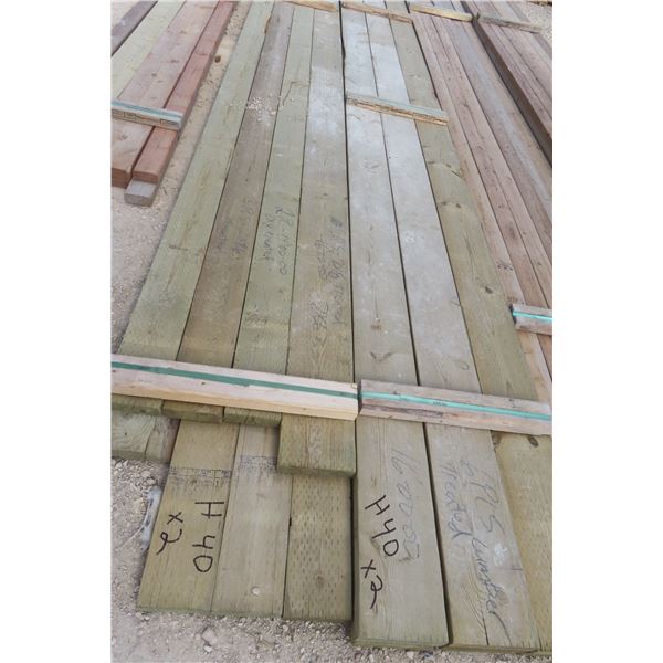 14 Pressure-Treated 2"x6" x 7½' to 16' Lumber