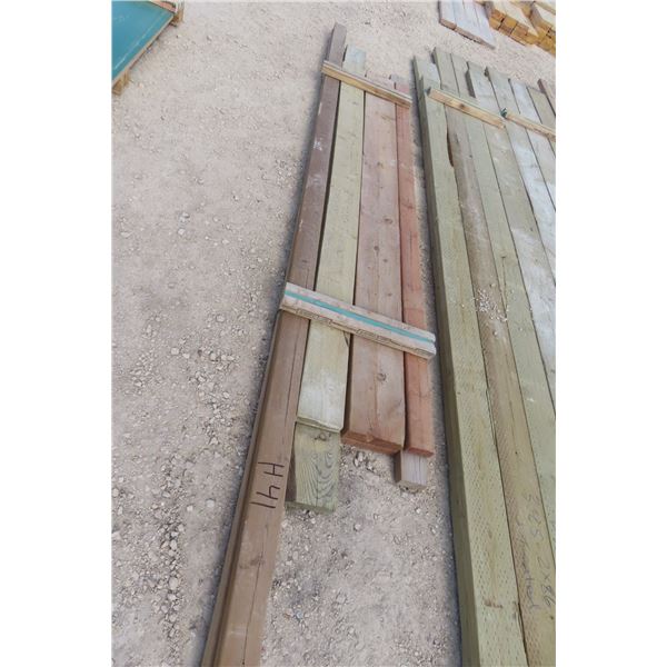 7 Pressure-Treated Mixed Lumber – 2"x4", 2"x6", and 2"x8", 8' to 12'