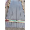 Image 2 : 6 Steel Siding/Cladding Panels – Grey, 36" x 192" (approx 288 sq ft)
