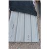 Image 2 : 10 Steel Siding/Cladding Panels – Light Grey, 36" x 19'-6" (approx 588 sq ft)