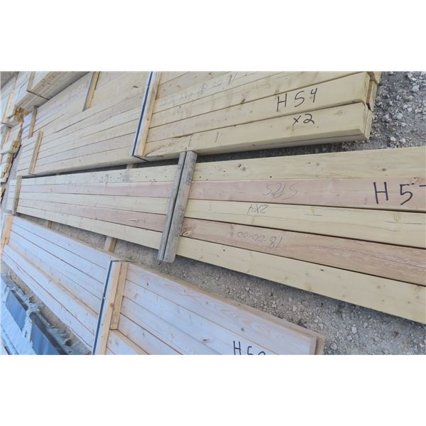 10 2"x4" x 18' to 19'-11" Dimensional Lumber