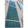 Image 1 : Sheet Metal – Green, 14¾' and 13?' Lengths – Qty 6 Sheets (795 sq ft)