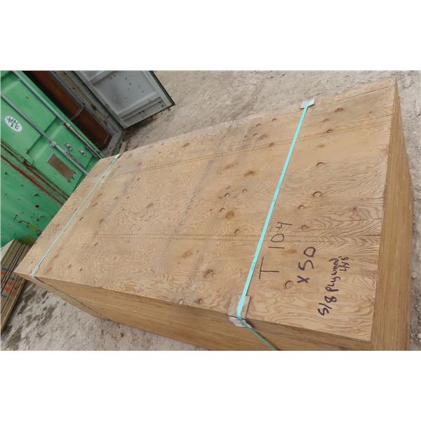 50 5/8" Plywood Sheets – 4'x8'