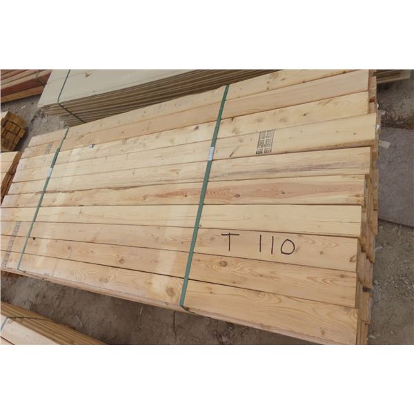 100 2"x4" x 7' Dimensional Lumber