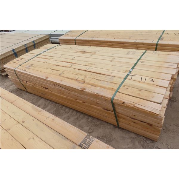 100 2"x4" x 7' Dimensional Lumber