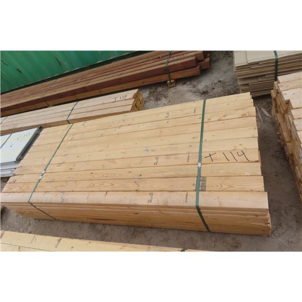 100 2"x4" x 7' Dimensional Lumber