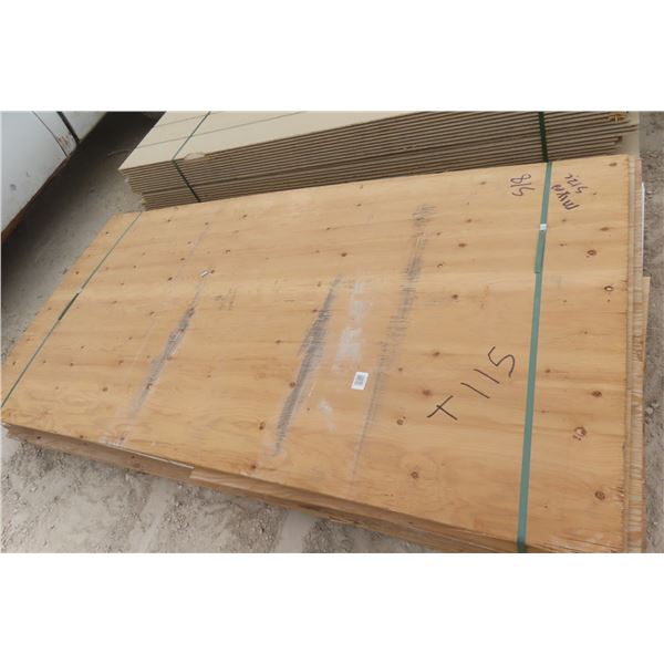 Mixed-Size Plywood Sheets – 14-Layer, Some Full Sheets and Some Partial