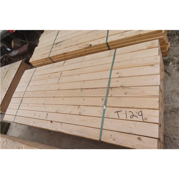 100 2"x4" x 7' Dimensional Lumber