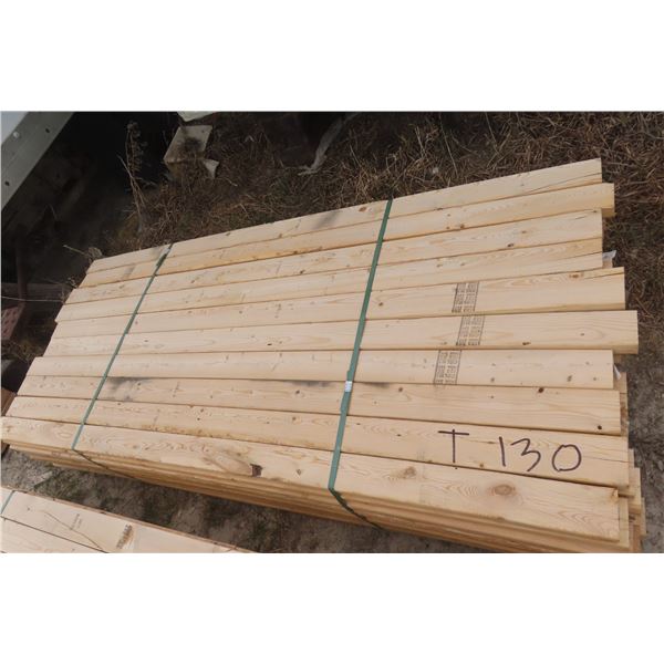 100 2"x4" x 7' Dimensional Lumber