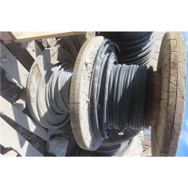 2 Partial Rolls Coated Aluminum Wiring