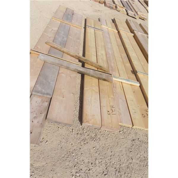 13 2"x10" and 2"x12" Mixed Lumber – 10' to 14' Lengths