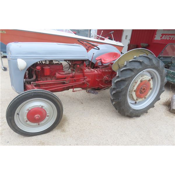 Ford 9N Tractor – Gas, STD 3-Gear w/ Hi-Lo Range, 3-Point Hitch, PTO, Good Rubber