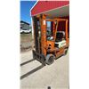 Image 1 : Toyota 4FGC25 Propane Forklift, 5,000-Pound Capacity, Running, Propane Tank Not Included