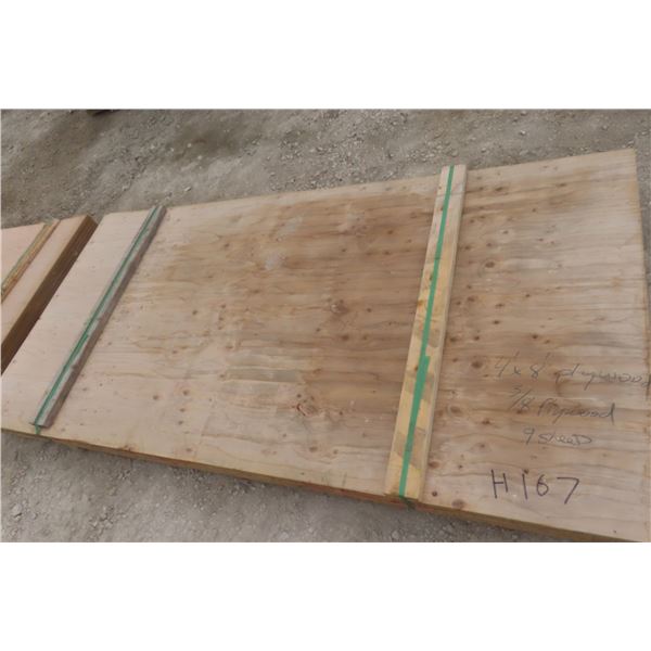 9 3/8" Plywood Sheets – 4'x8'