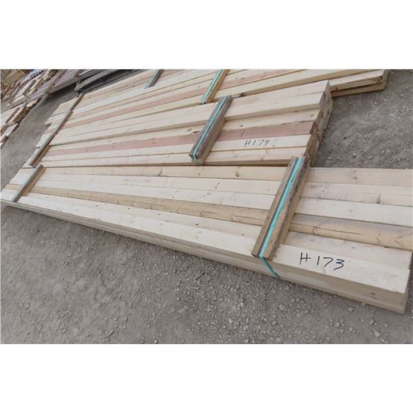 25 2"x4" x 16' Dimensional Lumber