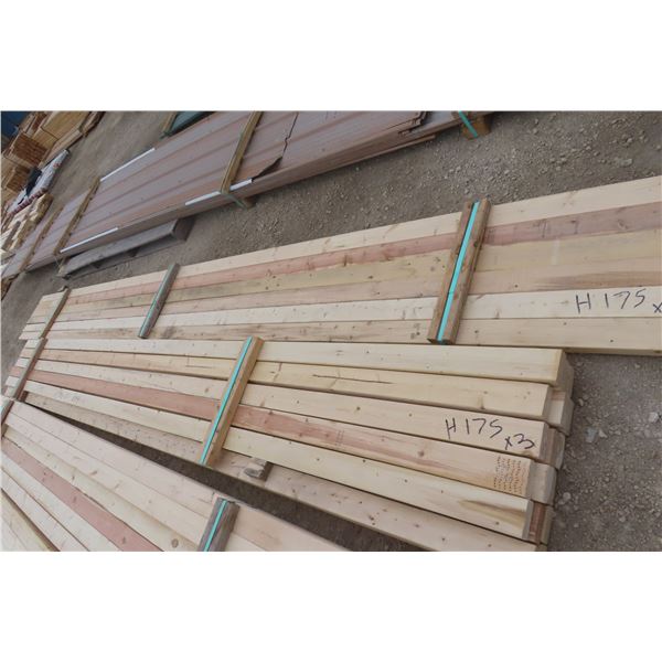 27 2"x4" x 16' to 19'-6" Dimensional Lumber