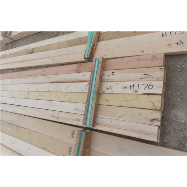 18 2"x4" x 11'-11" Dimensional Lumber