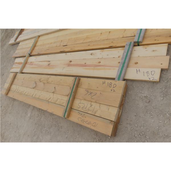 15 2"x6" x 10' to 12' Dimensional Lumber