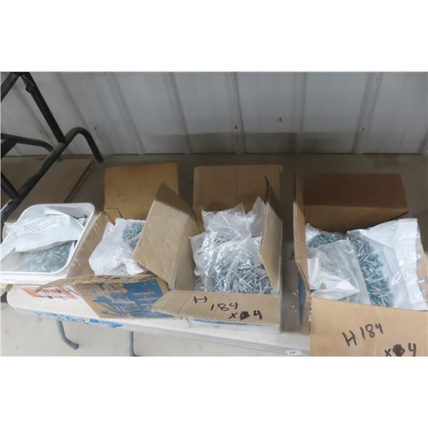 Sheet Metal Screws – 7/8" to 1½", Green – Qty 4 Boxes