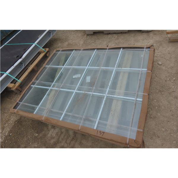 2 Glass Panels – 48" x 60"