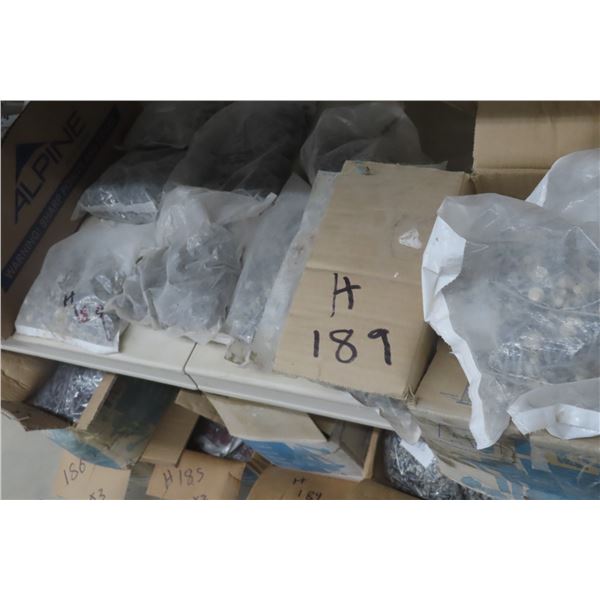 Sheet Metal Screws – Brown, Tan, and Ivory Mix, 1½" – approx Qty 3 Boxes