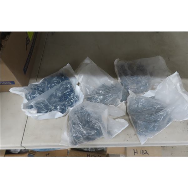 Sheet Metal Screws – Blue, 1" to 1½" – Qty 5 Bags