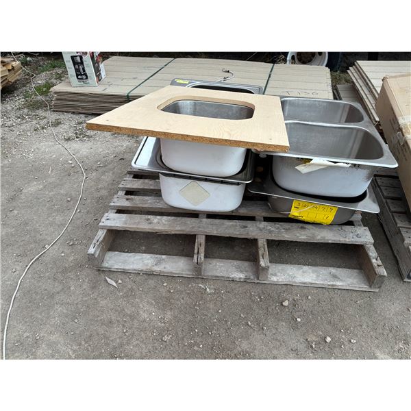 Pallet Lot - Assorted Sinks