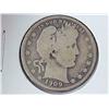 Image 1 : 1909-D Barber Quarter