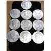 Image 1 : 10 Assorted 1976 Bicentennial Ike Dollars
