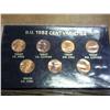 Image 1 : 1982 Lincoln Cent 7 Varieties UNC Set