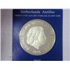 Image 1 : 1976 Netherlands Antilles 25 Guilder Sterling Coin