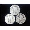 Image 1 : 3 Assorted Standing Liberty Quarters