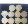 Image 1 : 10 Assorted 1900's Indian Head Cents