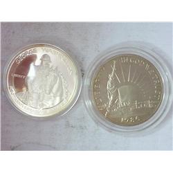 1982-S Washington And 1986 SOL Halves (Proof)