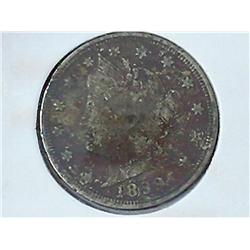 1899 Liberty "V" Nickel (Fine Dark)