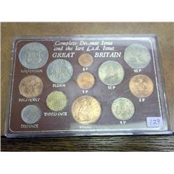 Complete Decimel Issue Of Great Britain