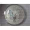 Image 2 : 2001 American Silver Eagle (UNC) Hologramed