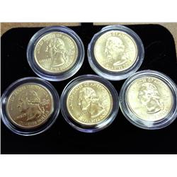 2006-D State Quarters (Gold Plated)