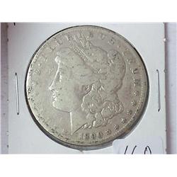 1890-CC Morgan Silver Dollar