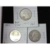 1993-S, 94-S And 95-S Silver Washington Quarters