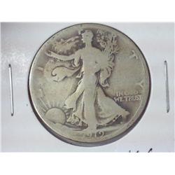 1919-D Walking Liberty Half Dollar